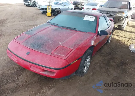 1988 Pontiac Fiero z USA, uszkodzony, nr VIN 1G2PE11R1JP220327